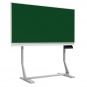 Tafel freistehend, 200x100 cm, Stahl grün, 